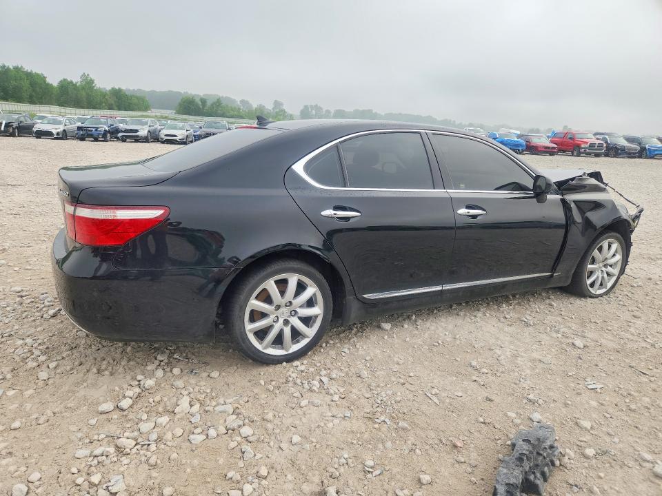 2007 Lexus Ls 460 VIN JTHBL46F975029530 COPART salvage auction — FRONT END, MI - CERTIFICATE OF TITLE, sold $450 on 2026-07-30 (photo 3)