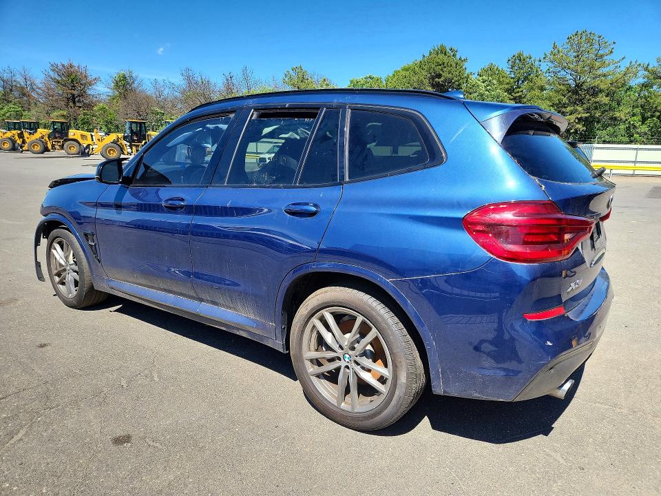 2020 BMW X3 VIN 5UXTY5C03LLT32790 COPART salvage auction — FRONT END, Wv - Certificate Of Title, sold $4,100 on 2026-07-16 (photo 2)