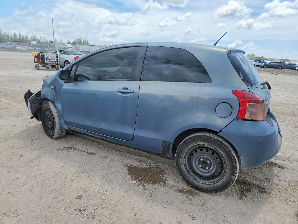 2007 Toyota Yaris VIN JTDJT923975072559 COPART salvage auction — FRONT END, Fl - Cert Of Title Slvg Rebuildable, sold $625 on 2026-07-09 (photo 2)
