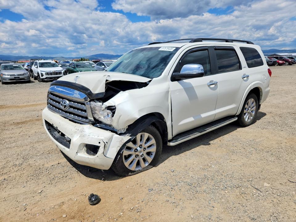 2013 Toyota VIN 5TDDW5G16DS090155 COPART salvage auction — FRONT END, MT - SALVAGE CERTIFICATE OF A VEHIC, sold $2,800 on 2026-08-04 (photo 1)