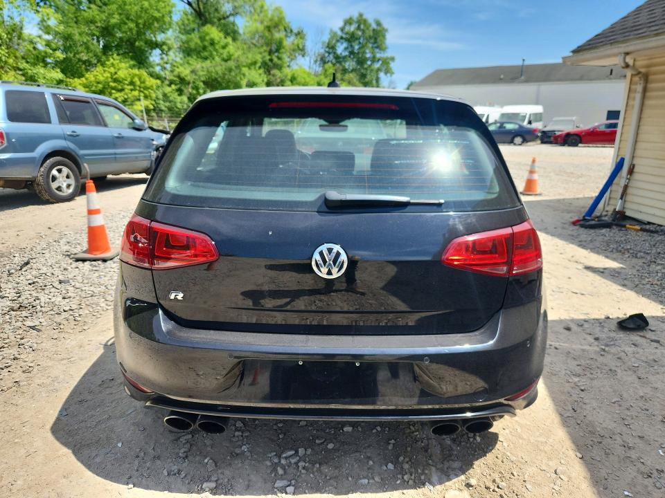 2017 Volkswagen Golf VIN WVWWF7AU4HW155145 COPART salvage auction — HAIL, Oh - Certificate Of Title (P), sold $14,300 on 2026-07-15 (photo 6)