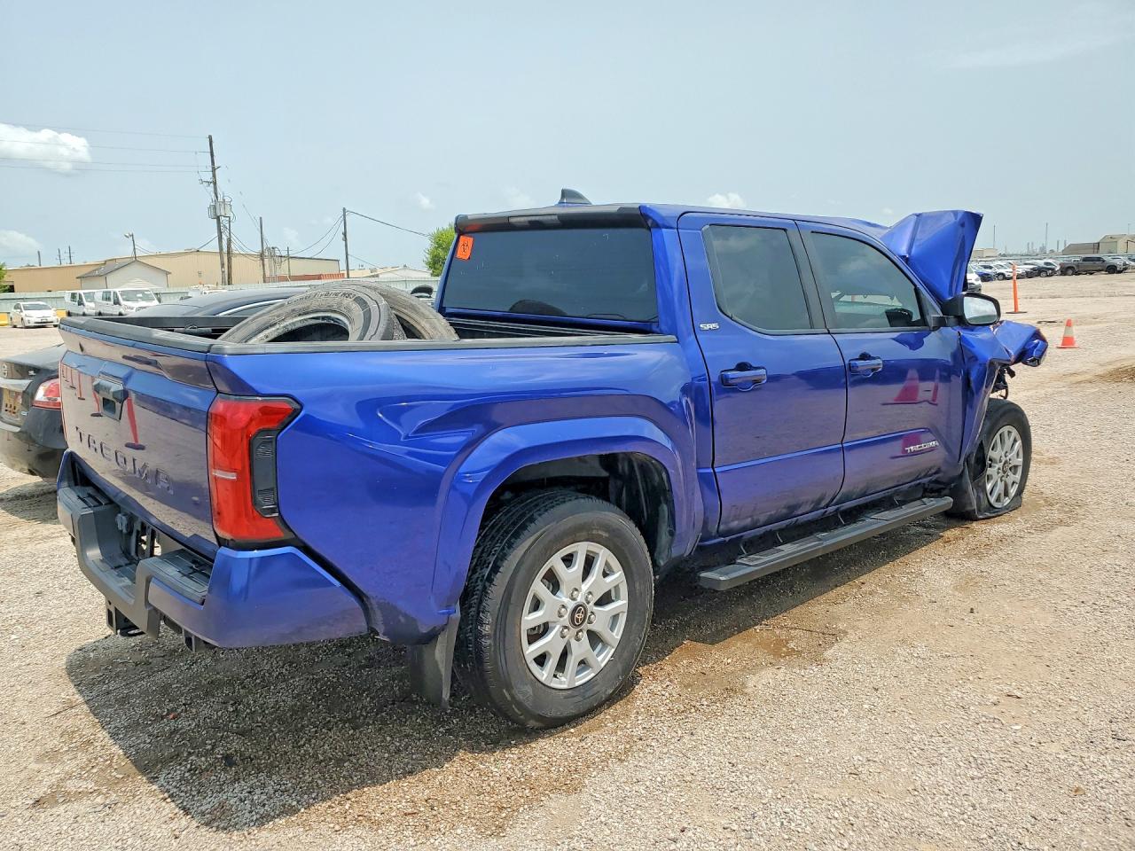 2024 Toyota Tacoma VIN 3TMKB5FN4RM004002 COPART salvage auction — Front End, TX - CERTIFICATE OF TITLE, sold $7,600 on 2026-07-02 (photo 3)