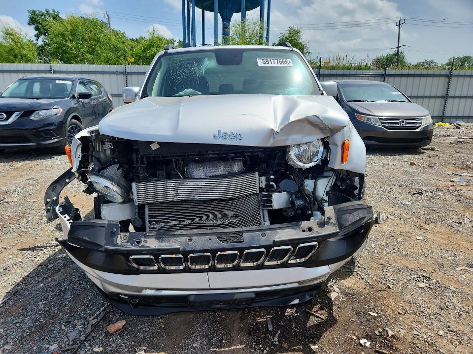 2019 Jeep Renegade VIN ZACNJBBB3KPK30493 COPART salvage auction — FRONT END, Il - Salvage Certificate, sold $400 on 2026-07-31 (photo 5)