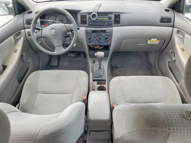 2007 Toyota Corolla VIN JTDBR32EX70106362 COPART salvage auction — FRONT END, Id - Salvage Certificate Of Title, sold $475 on 2026-07-17 (photo 8)