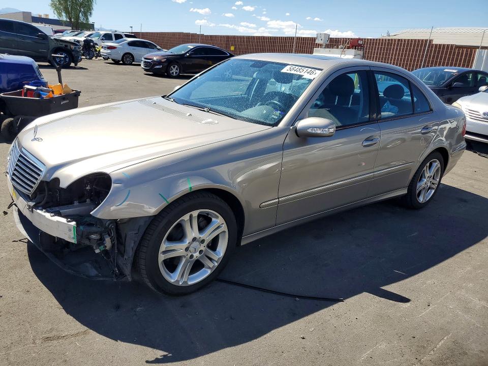 2005 Mercedes-benz E-klasse VIN WDBUF70JX5A728488 COPART salvage auction — FRONT END, Nv - Salvage Title, sold $2,500 on 2026-07-20 (photo 1)