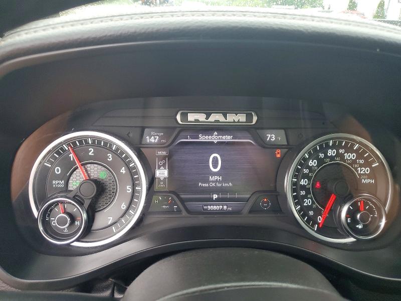 2025 Ram 1500 VIN 1C6SRFJP4SN582470 COPART salvage auction — MINOR DENT/SCRATCHES, Ny - Mv-907A Salvage Certificate, sold $41,250 on 2026-07-28 (photo 9)