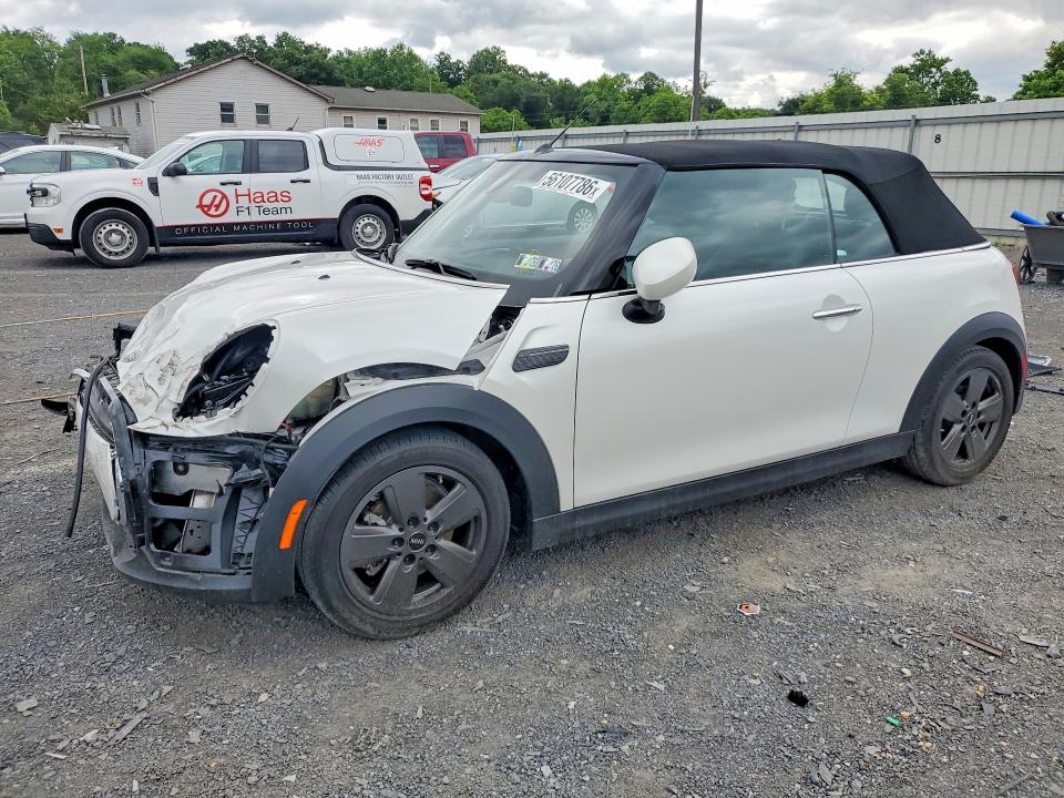 2024 Mini Cooper VIN WMW23DL08R3R81870 COPART salvage auction — FRONT END, Pa - Certificate Of Salvage, sold $4,850 on 2026-07-09 (photo 1)