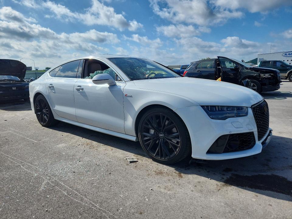 2016 Audi A7 VIN WAU2GAFC5GN159800 COPART salvage auction — VANDALISM, Ok - Cert Of Title-Salvage, sold $5,300 on 2026-07-08 (photo 4)