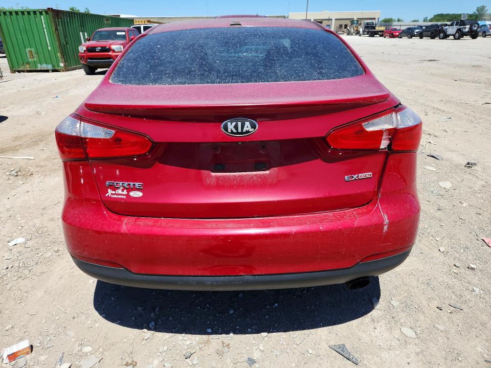 2015 Kia VIN KNAFZ4A82F5282713 COPART salvage auction — FRONT END, In - Certificate Of Title, sold $900 on 2026-07-31 (photo 6)
