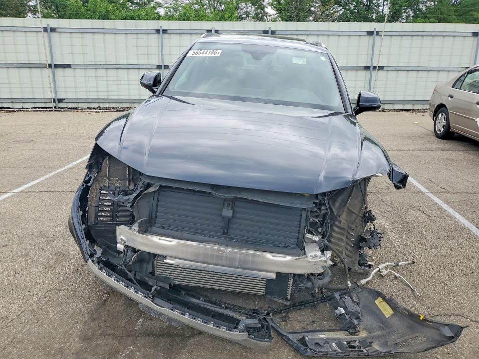 2018 Audi Q5 VIN WA1BNAFY7J2183121 COPART salvage auction — FRONT END, Oh - Cert Of Title-Salvage, sold $3,000 on 2026-07-15 (photo 5)