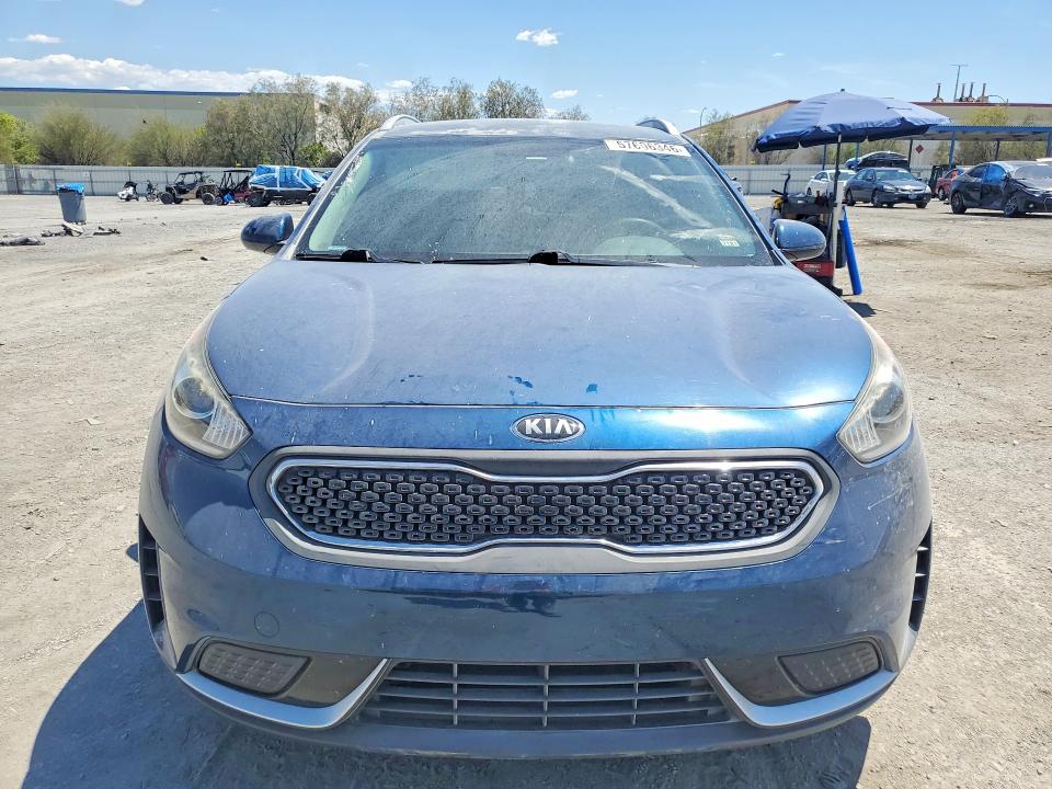 2017 Kia Niro VIN KNDCB3LCXH5053107 COPART salvage auction — REAR END, Nv - Salvage Title, sold $2,400 on 2026-07-07 (photo 5)