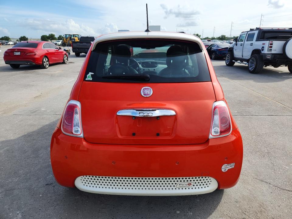 2014 Fiat VIN 3C3CFFGE5ET225268 COPART salvage auction — MECHANICAL, La - Certificate Of Title, sold $425 on 2026-07-08 (photo 6)