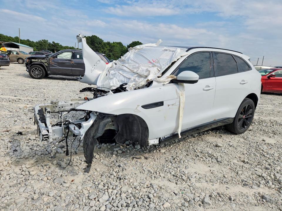 2021 Jaguar F-pace VIN SADCJ2EU1MA667276 COPART salvage auction — ALL OVER, Tx - Salvage Vehicle Title (P), sold $250 on 2026-07-13 (photo 1)