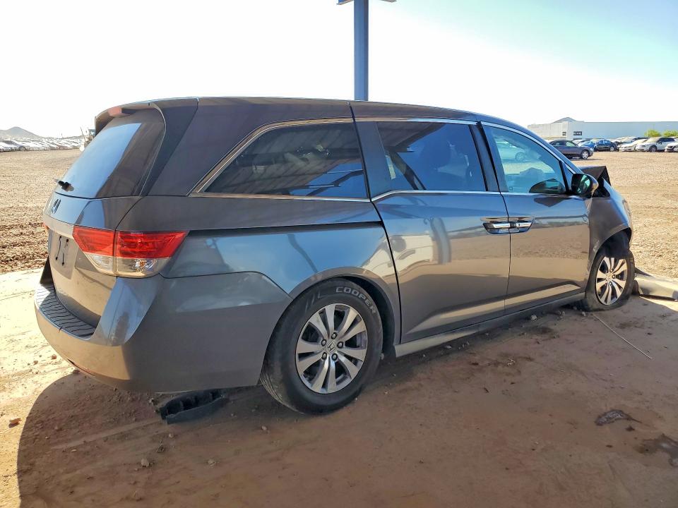 2017 Honda Odyssey VIN 5FNRL5H63HB022186 COPART salvage auction — FRONT END, Az - Cert Of Title - Salvage, sold $1,850 on 2026-07-30 (photo 3)