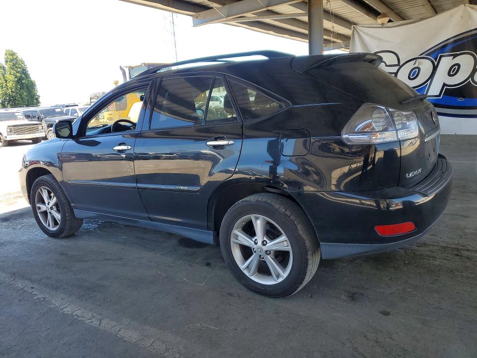 2008 Lexus Rx 400h VIN JTJHW31U582855066 COPART salvage auction — MECHANICAL, CA - DIS/DLR/EXP APP FOR DUP CLEAN, sold $1,050 on 2026-07-21 (photo 2)