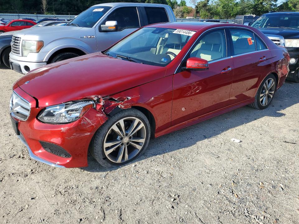 2014 Mercedes-benz E-klasse VIN WDDHF5KB0EB057152 COPART salvage auction — FRONT END, Va - Cert Of Title - Salvage, sold $2,300 on 2026-07-21 (photo 1)