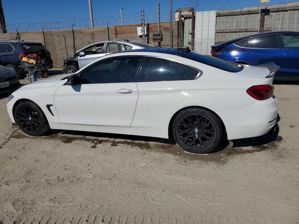 2015 BMW 4er VIN WBA3N7C50FK224975 COPART salvage auction — MINOR DENT/SCRATCHES, Mt - Dis/Dlr/Exp Only Clean Title, sold $1,300 on 2026-08-03 (photo 2)