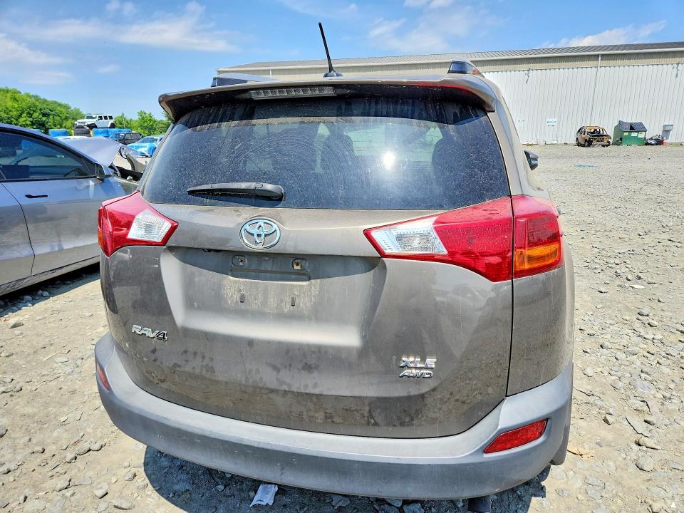 2014 Toyota Rav4 VIN JTMRFREV6ED058189 COPART salvage auction — FRONT END, Nj - Cert Of Title-Salvage, sold $4,850 on 2026-07-13 (photo 6)