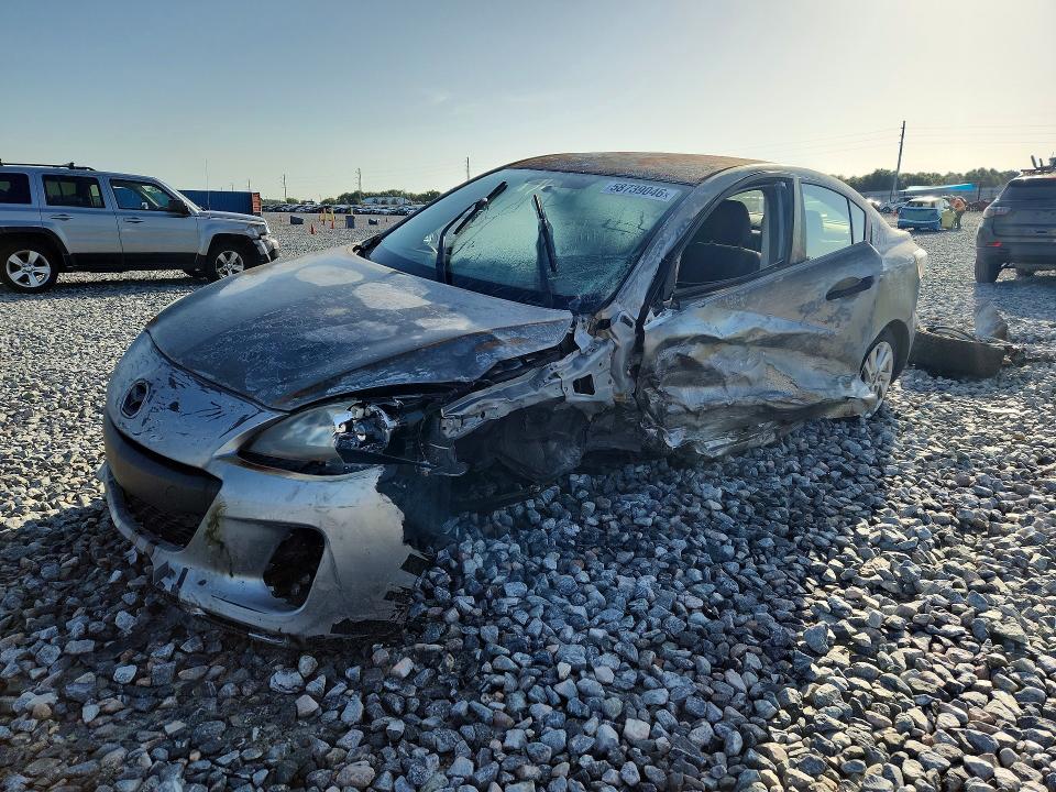 2012 Mazda 3 VIN JM1BL1V78C1614823 COPART salvage auction — SIDE, FL - CERTIFICATE OF DESTRUCTION, sold $375 on 2026-07-24 (photo 1)