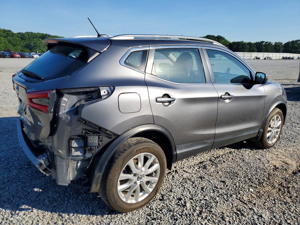 2021 Nissan Rogue VIN JN1BJ1BV8MW569205 COPART salvage auction — REAR END, Nc - Salvage Certificate Of Title, sold $3,500 on 2026-07-15 (photo 3)