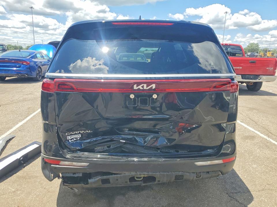 2024 Kia Carnival VIN KNDNC5H32R6395785 COPART salvage auction — FRONT END, Oh - Cert Of Title-Salvage, sold $8,700 on 2026-07-22 (photo 6)
