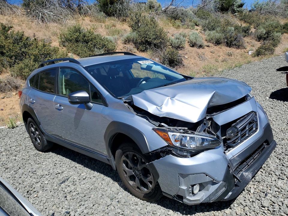 2021 Subaru Crosstrek VIN JF2GTHRC2MH237891 COPART salvage auction — FRONT END, Nv - Salvage Title, sold $3,300 on 2026-07-16 (photo 4)
