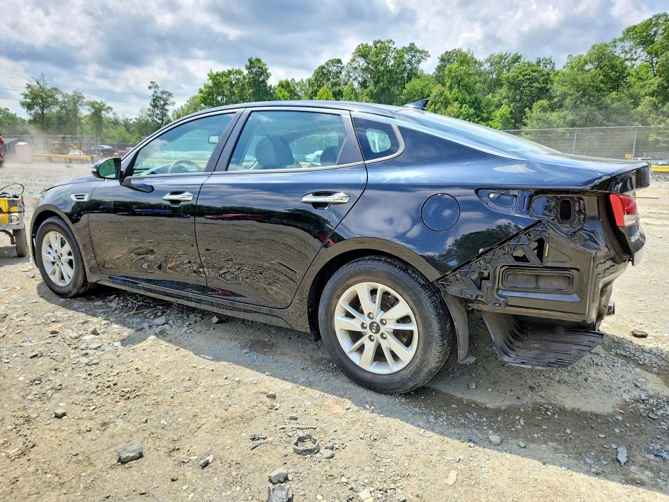 2016 Kia Optima VIN 5XXGT4L39GG063464 COPART salvage auction — REAR END, Md - Cert Of Salvage > 75% Damage, sold $2,250 on 2026-07-24 (photo 2)