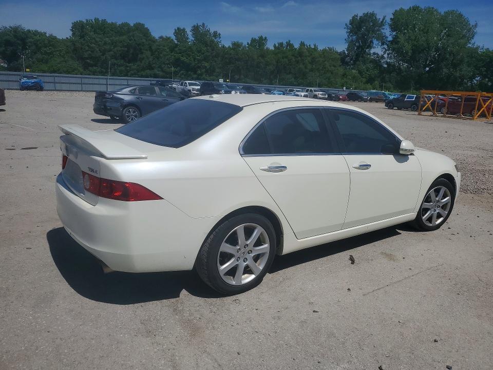 2005 Acura Tsx VIN JH4CL96815C029632 COPART salvage auction — FRONT END, Ia - Cert Of Title-Salvage Title, sold $1,450 on 2026-07-10 (photo 3)