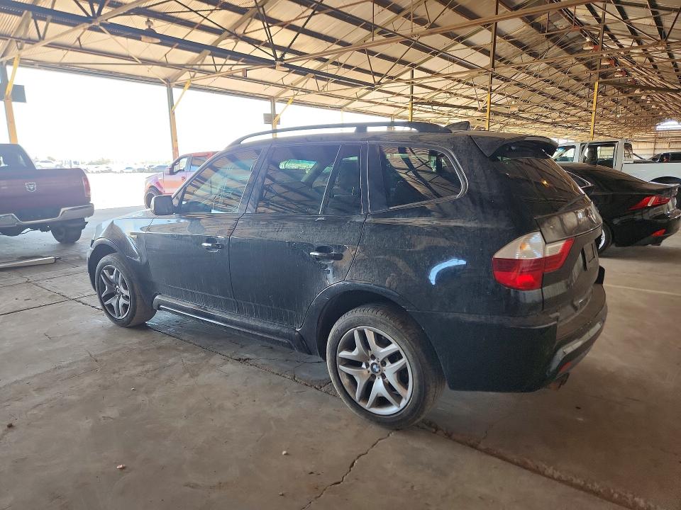 2008 BMW X3 VIN WBXPC93478WJ16249 COPART salvage auction — MECHANICAL, Az - Cert Of Title - Salvage (P), sold $475 on 2026-07-29 (photo 2)