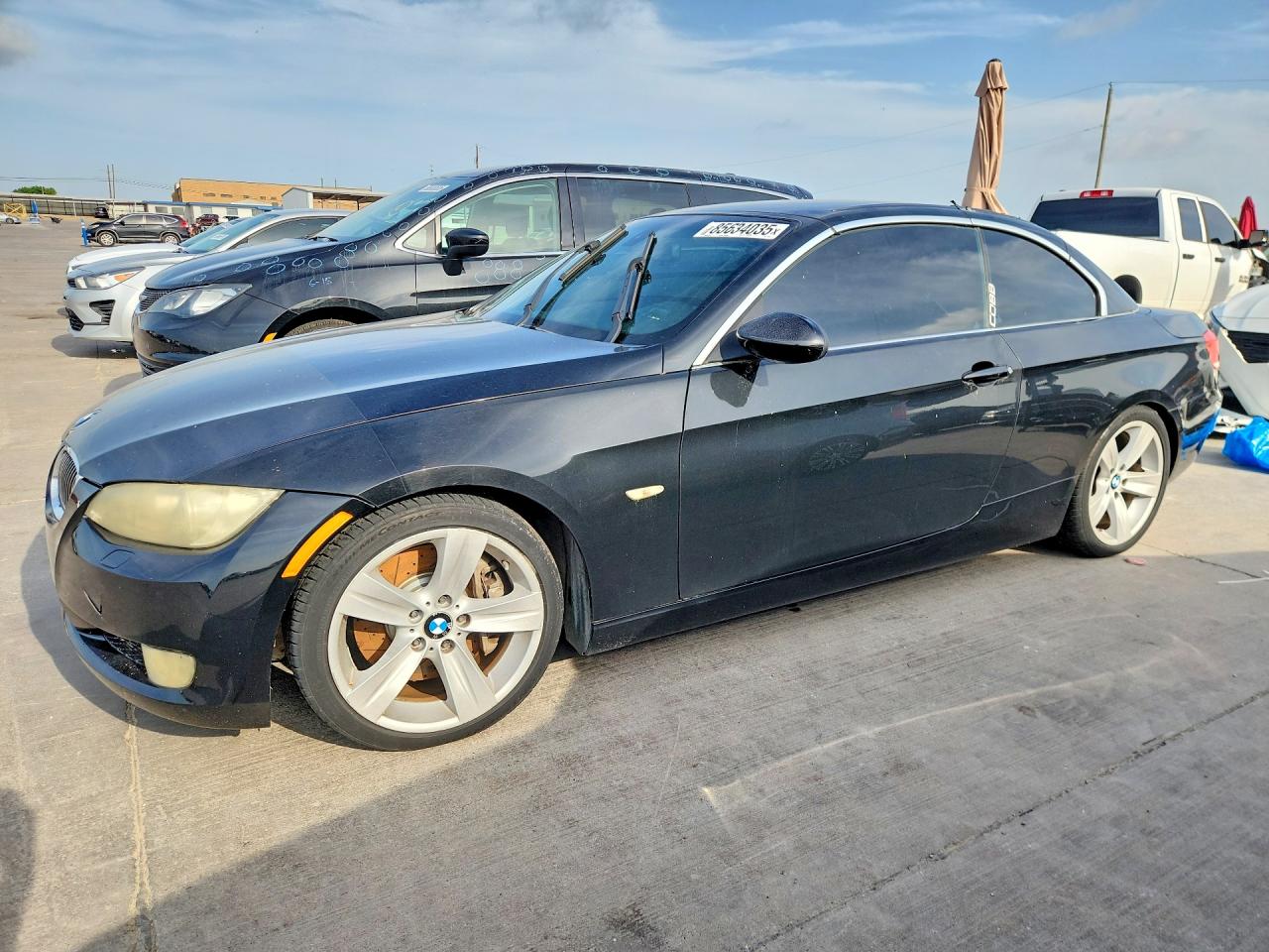 2008 BMW 3 Series VIN WBAWL73508P178508 COPART salvage auction — Normal Wear, TX - CERTIFICATE OF TITLE, sold $625 on 2026-07-02 (photo 1)