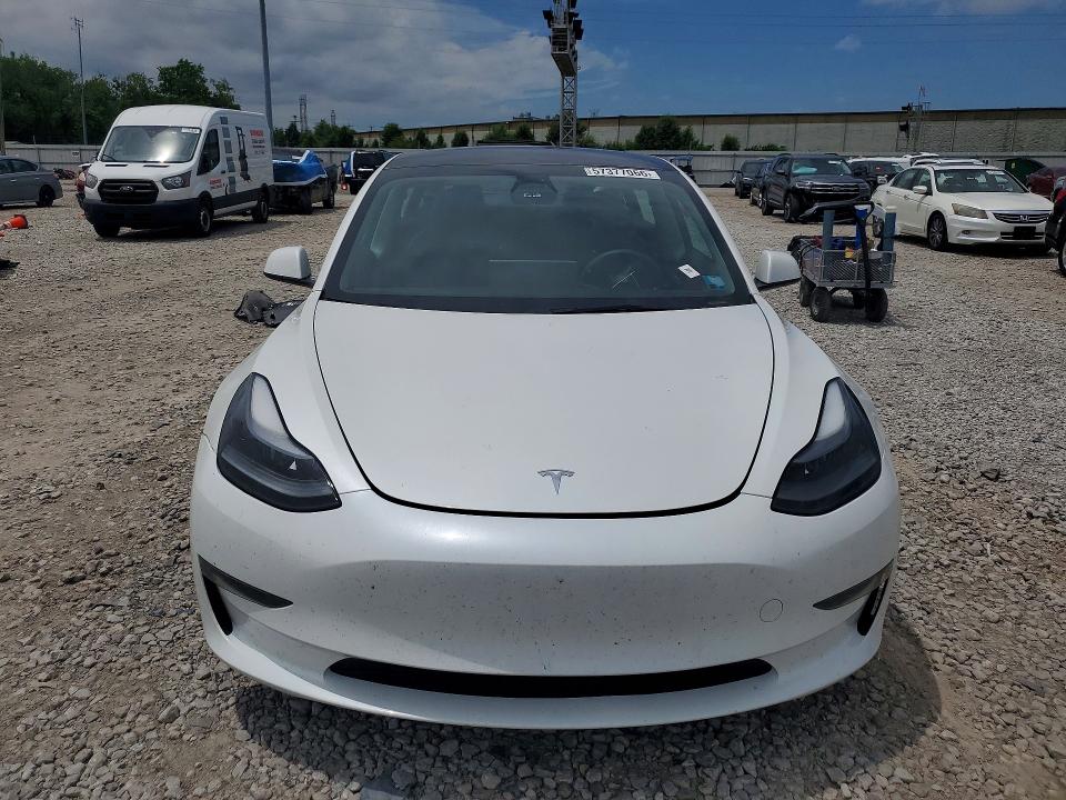 2023 Tesla Model 3 VIN 5YJ3E1EA0PF671640 COPART salvage auction — REAR END, Oh - Cert Of Title-Salvage, sold $7,500 on 2026-07-24 (photo 5)