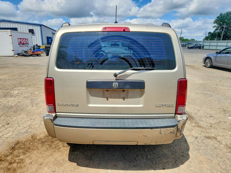 2010 Dodge Nitro VIN 1D4PT2GK9AW125721 COPART salvage auction — SIDE, Ar - Cert Of Title-Salvage, sold $625 on 2026-07-09 (photo 6)