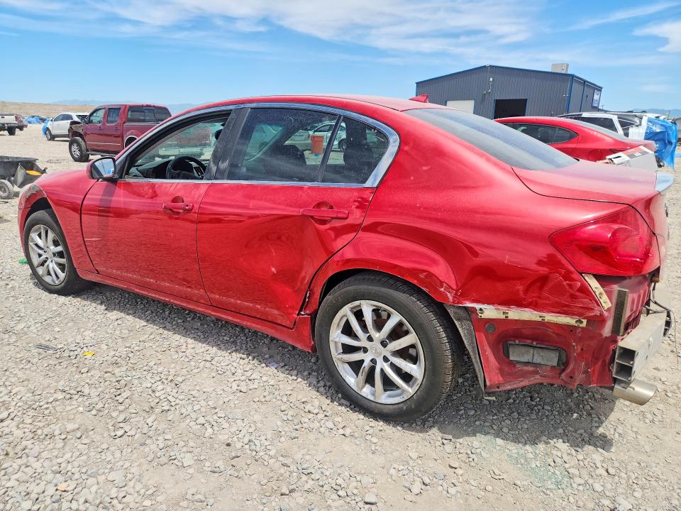 2008 Infiniti G VIN JNKBV61F48M251977 COPART salvage auction — REAR END, Ut - Salvage Certificate, sold $150 on 2026-07-24 (photo 2)