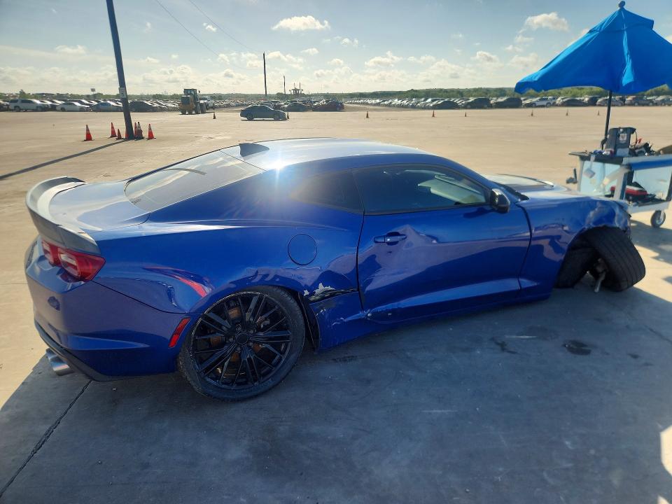 2021 Chevrolet Camaro VIN 1G1FF1R73M0117150 COPART salvage auction — FRONT END, Tx - Cert Of Title-Rebuilt Salvage (P), sold $8,500 on 2026-07-09 (photo 3)
