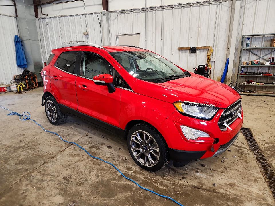 2019 Ford Ecosport VIN MAJ3S2KE0KC272180 COPART salvage auction — REAR END, WI - JUNKED VEHICLE BILL OF SALE, sold $1,050 on 2026-07-27 (photo 4)