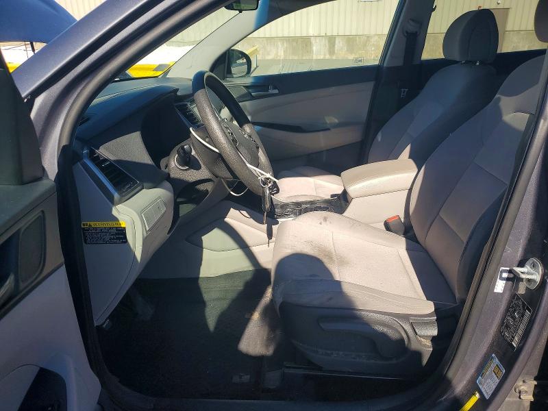 2018 Hyundai Tucson VIN KM8J2CA48JU653148 COPART salvage auction — FRONT END, Ri - Salvage Certificate Of Title, sold $2,300 on 2026-07-16 (photo 7)