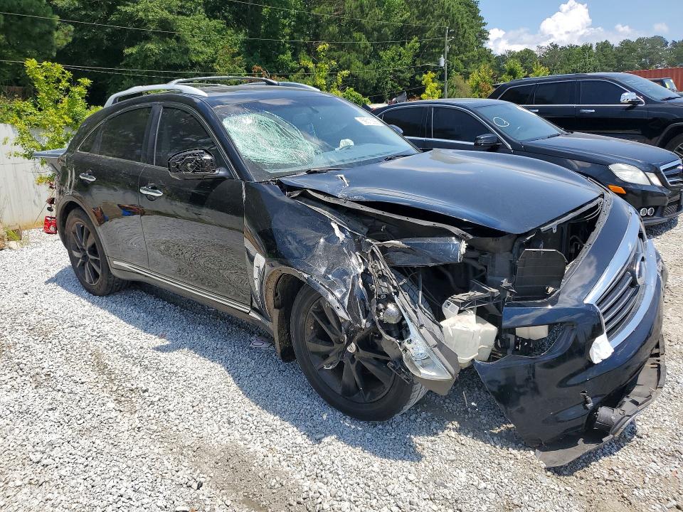 2012 Infiniti Fx VIN JN8AS1MU9CM120608 COPART salvage auction — FRONT END, Ga - Certificate Of Title, sold $175 on 2026-07-13 (photo 4)