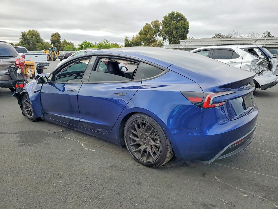2024 Tesla VIN 5YJ3E1EA8RF743994 COPART salvage auction — FRONT END, Ca - Salvage Certificate, sold $8,300 on 2026-07-22 (photo 2)