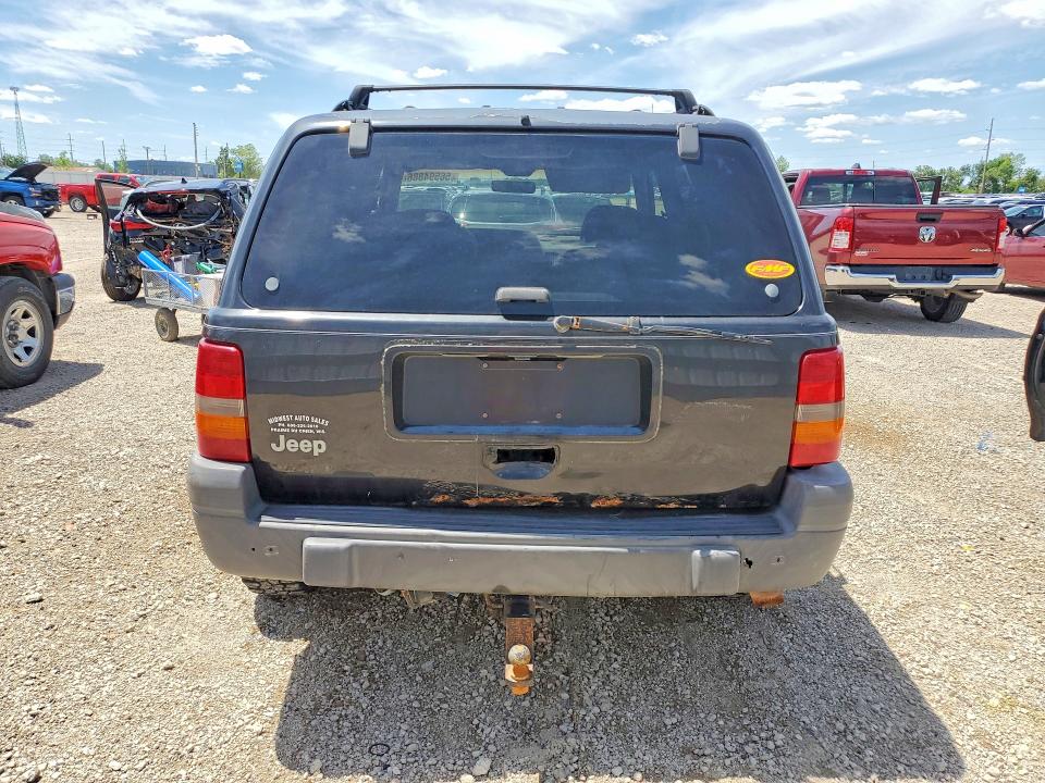 1998 Jeep Grand cherokee VIN 1J4GZ58S2WC123873 COPART salvage auction — REAR END, Ia - Cert Of Title-Salvage Title, sold $250 on 2026-07-29 (photo 6)
