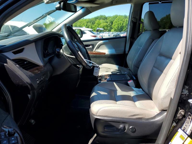 2017 Toyota Sienna VIN 5TDDZ3DC8HS155322 COPART salvage auction — REAR END, Ma - Cert Of Title-Salvage, sold $2,250 on 2026-07-08 (photo 7)
