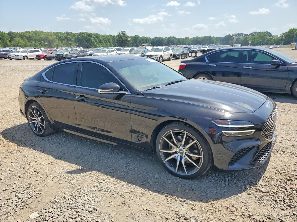 2023 Genesis G70 VIN KMTG34TA7PU132551 COPART salvage auction — MINOR DENT/SCRATCHES, Id - Salvage Certificate Of Title, sold $8,500 on 2026-09-04 (photo 4)