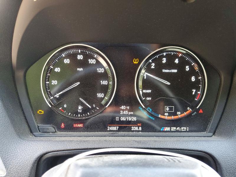 2020 BMW M2 VIN WBA2N1C06L7D91582 COPART salvage auction — FRONT END, NY - MV-907A SALVAGE CERTIFICATE, sold $7,300 on 2026-07-16 (photo 9)