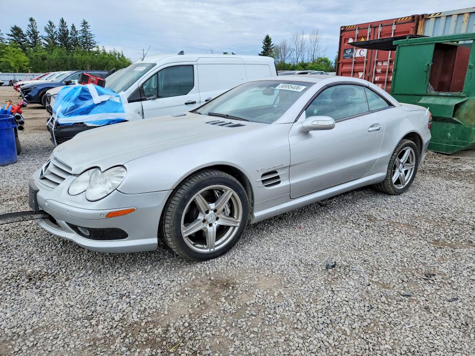 2004 Mercedes-benz Sl-klasse amg VIN WDBSK74F34F069888 COPART salvage auction — MECHANICAL, On - Permit No Brand - Unfit, sold $5,100 on 2026-07-09 (photo 1)