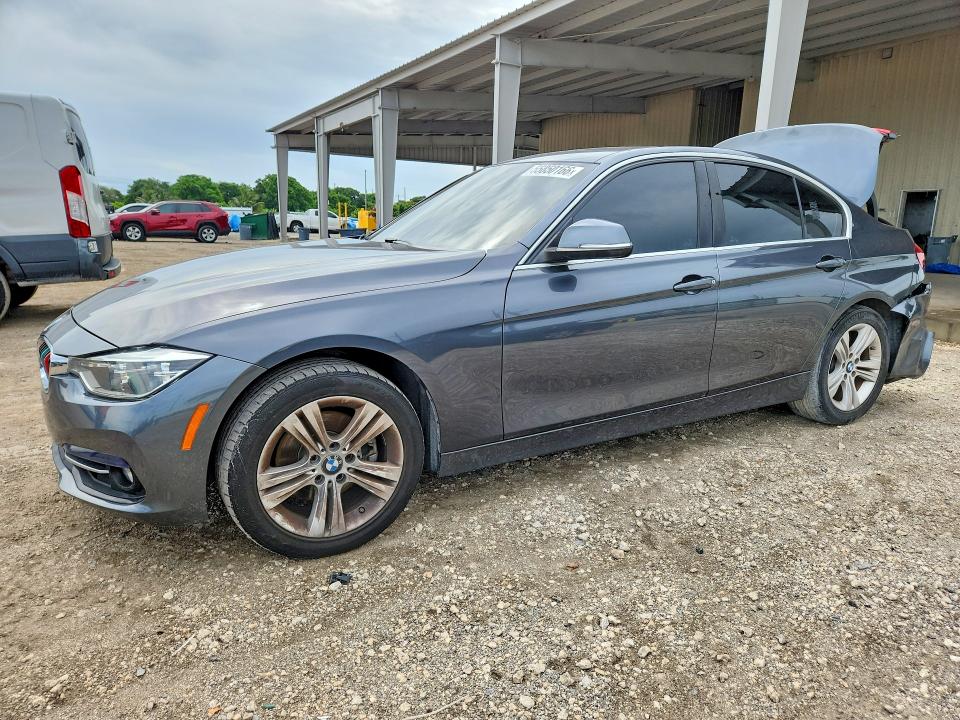 2018 BMW 3er VIN WBA8B9G53JNU58071 COPART salvage auction — REAR END, Fl - Cert Of Title Slvg Rebuildable, sold $5,900 on 2026-07-08 (photo 1)