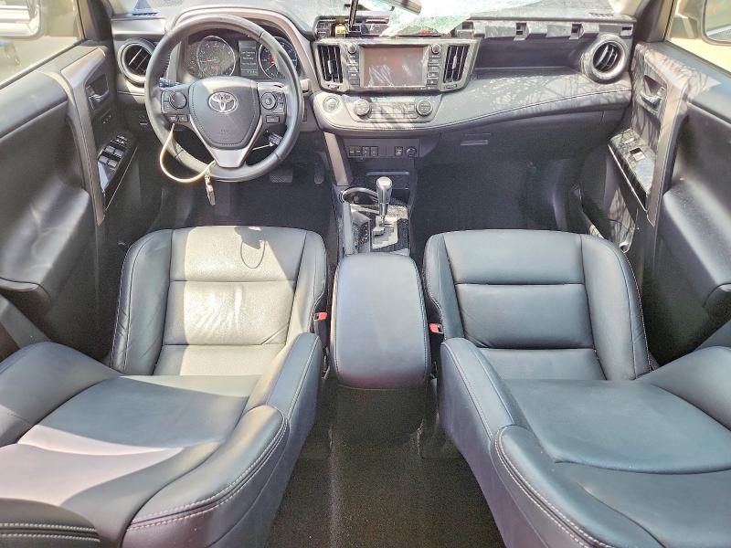 2017 Toyota VIN JTMYFREV9HJ131461 COPART salvage auction — FRONT END, TX - SALVAGE VEHICLE TITLE (P), sold $6,600 on 2026-07-09 (photo 8)