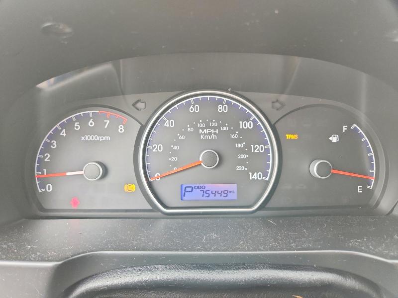 2010 Hyundai Elantra VIN KMHDU4AD7AU179366 COPART salvage auction — REAR END, Tn - Salvage Certificate, sold $725 on 2026-07-06 (photo 9)