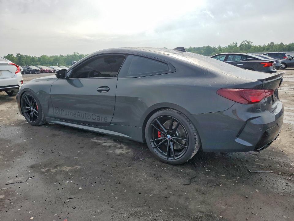 2021 BMW M4 VIN WBA13AR01MCG47287 COPART salvage auction — FRONT END, Wv - Salvage Certificate, sold $21,500 on 2026-08-19 (photo 2)