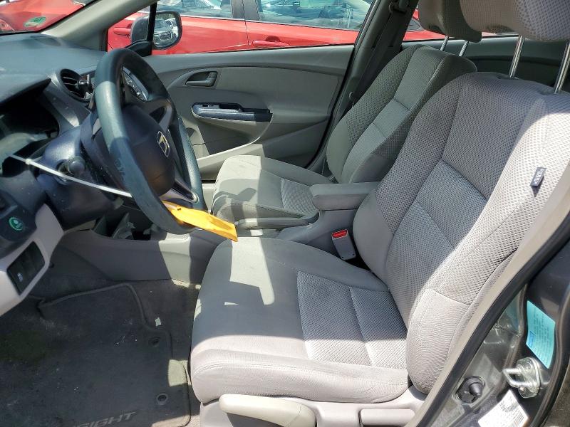 2010 Honda Insight VIN JHMZE2H73AS016400 COPART salvage auction — FRONT END, VA - CERTIFICATE OF TITLE, sold $125 on 2026-07-14 (photo 7)