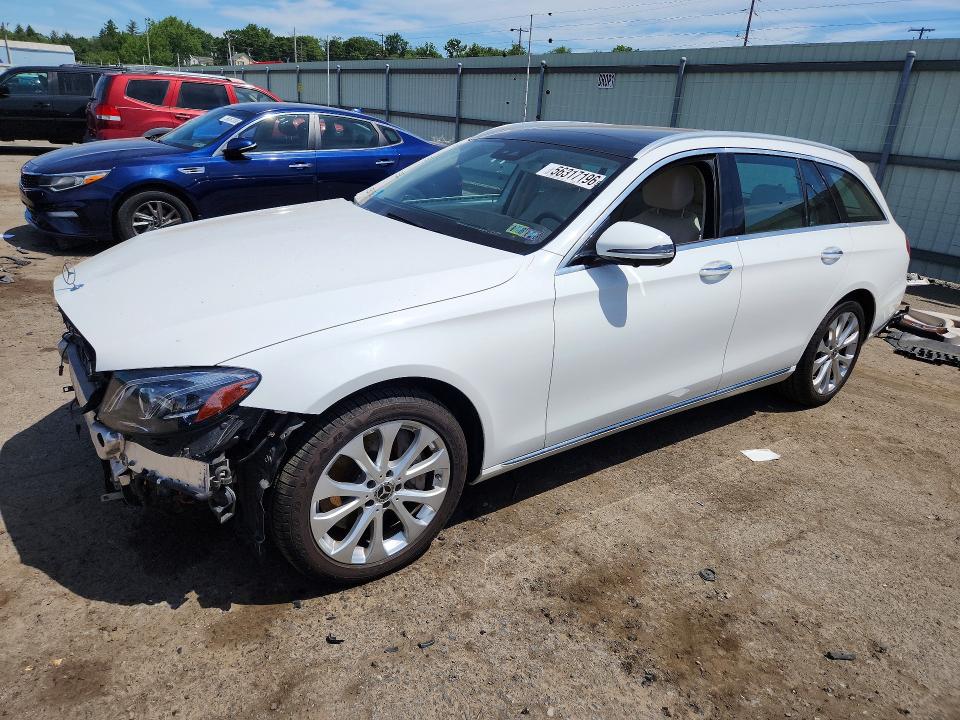 2019 Mercedes-benz E-klasse VIN WDDZH6JB9KA559133 COPART salvage auction — FRONT END, Pa - Certificate Of Salvage, sold $9,300 on 2026-07-14 (photo 1)