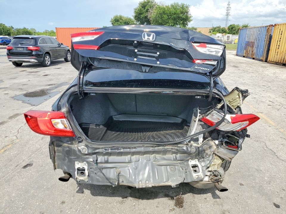 2020 Honda Accord VIN 1HGCV1F35LA074584 COPART salvage auction — REAR END, Sc - Cert Of Title-Salvage, sold $10 on 2026-07-28 (photo 6)